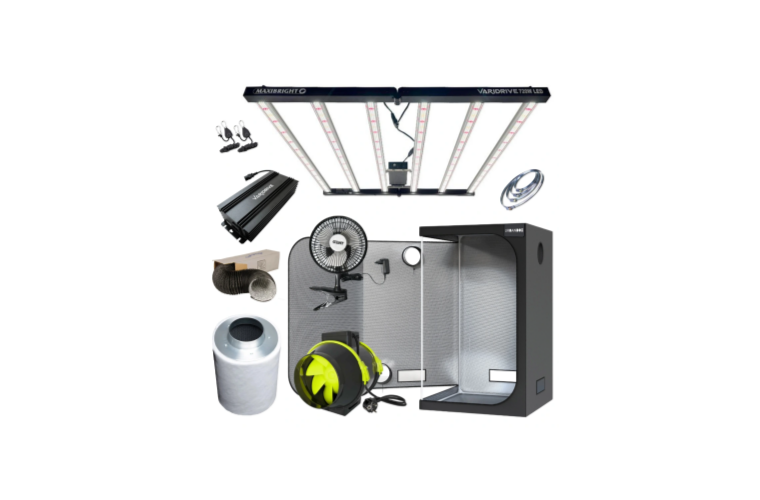 higarden LED Set 720w Maxibright - 120x120x200cm - 13 990 Kč