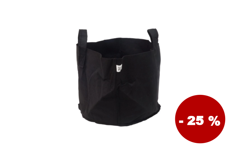 Pure Factory Pure Pot textilní květináč s uchy, 38L - 79 Kč