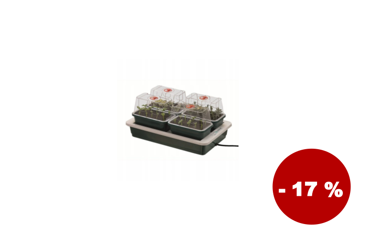 Garland skleník FAB4, vyhřívaný, 38,5x24x17,5cm - 1 199 Kč