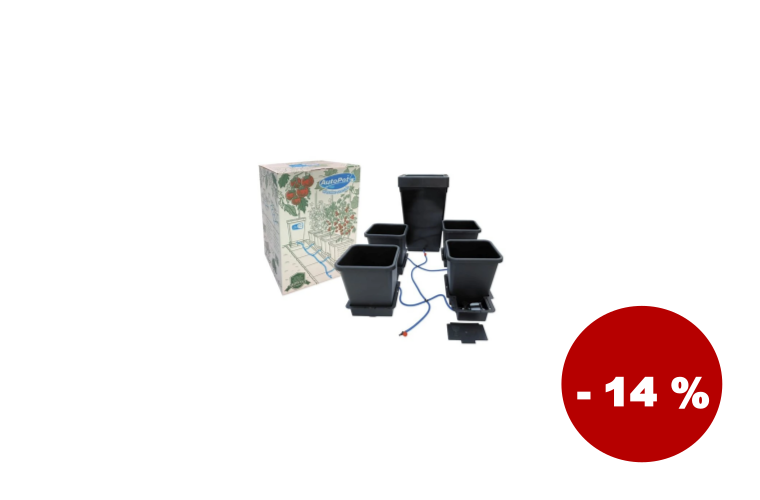 Autopot 1Pot, 4 květináče s nádrží 47L BOX - 3 499 Kč