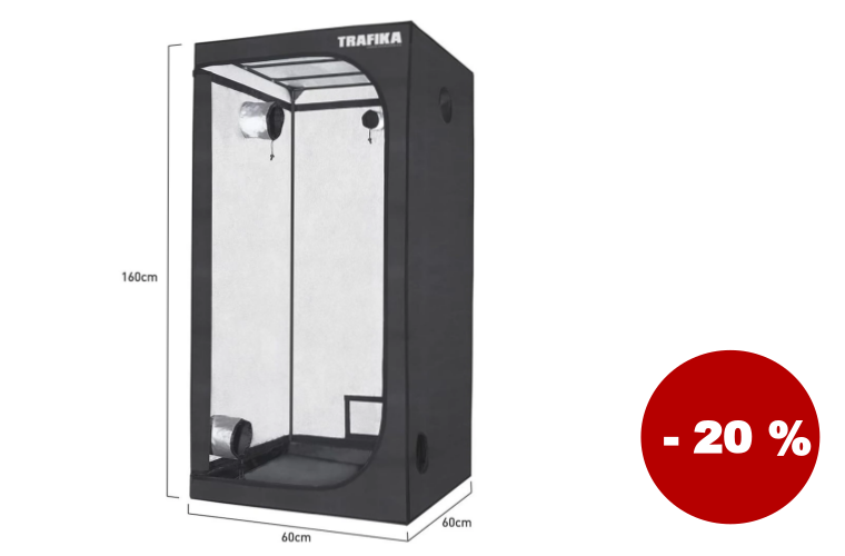 Trafika Growtent 60, 60x60x160 cm - 2 199 Kč