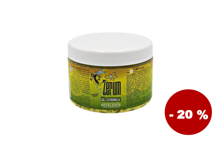 Zerum PRO Gel Citronela Repelent, 400g - 249 Kč