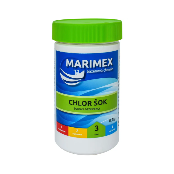 Marimex Chlor Šok 0,9 kg - 12 €