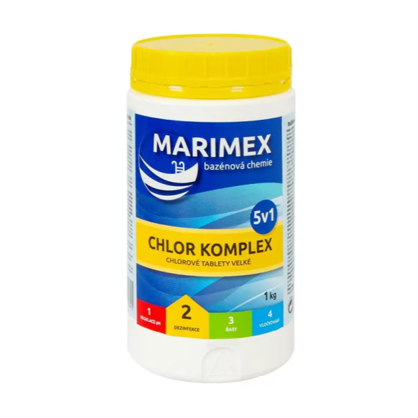 Marimex Chlor Komplex 5v1 1,0 kg - 17 €
