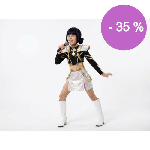 Kostým K-Pop Demon hunters HUNTRIX - ZOEY - EXTRA LUXURY - Veľkosť: 120 - 99 €