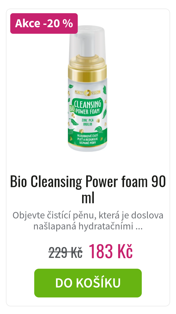 Bio Cleansing Power foam 90 ml - 229 Kč