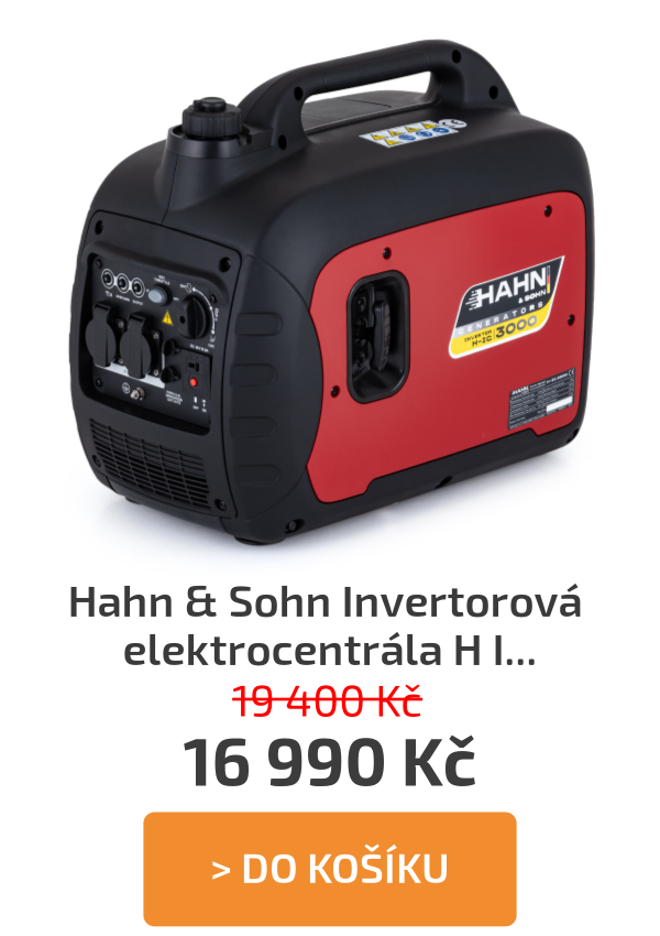 Hahn & Sohn Invertorová elektrocentrála H IG 3000 - AKCE - 19 400 Kč