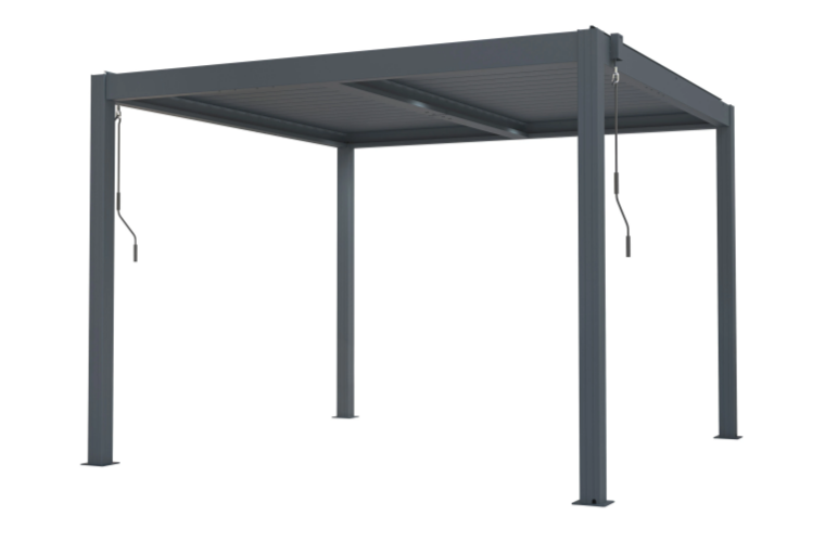 Bioklimatická pergola G21 Austin 3x3 m