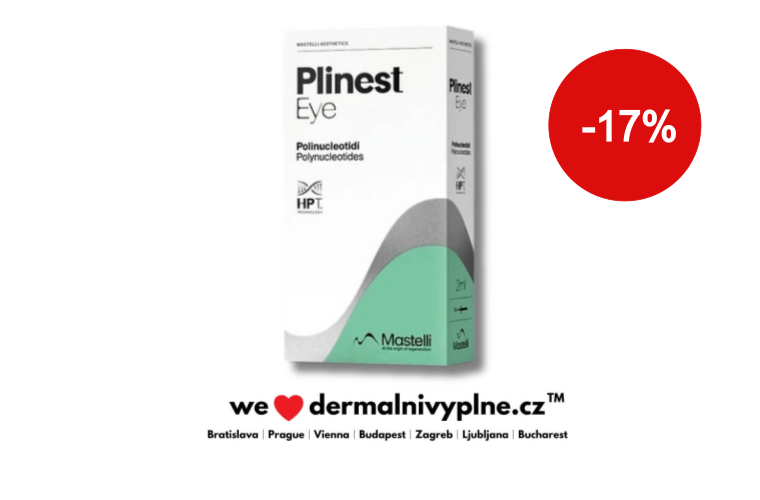 PLINEST EYE - Inovativní přípravek s vysokou koncentrací polynukleotidů pro péči o citlivou pokožku v oblasti očního okolí, 1x2 ml - 2 116 Kč