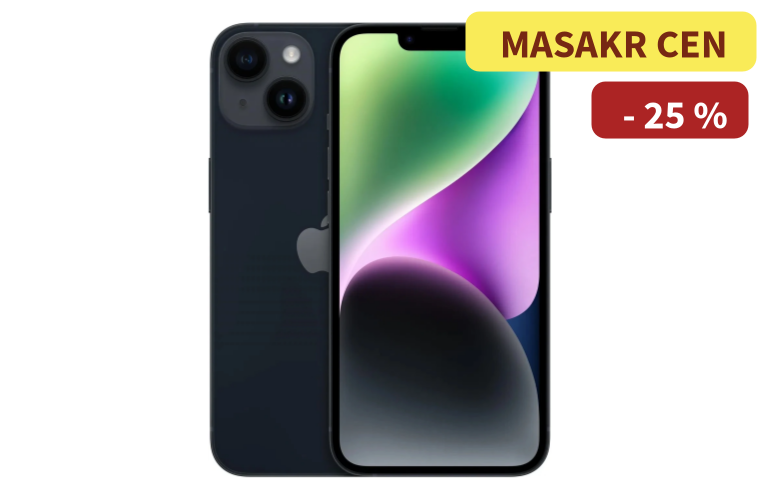 Apple iPhone 14 128GB Midnight - 11 990 Kč
