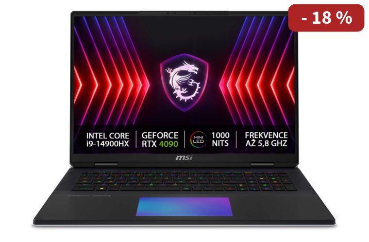 MSI Titan 18 HX A14VHG-076ES - 79 999 Kč
