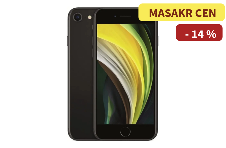 Apple iPhone SE (2020) 256GB Black - 3 990 Kč
