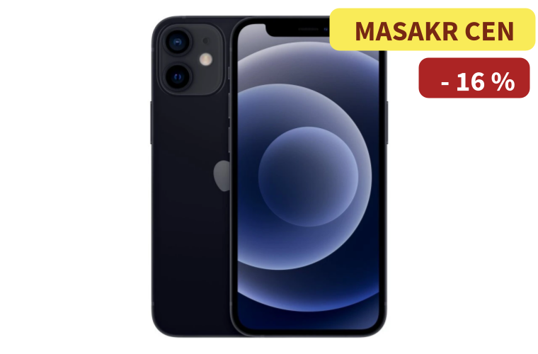 Apple iPhone 12 128GB Black - 7 990 Kč