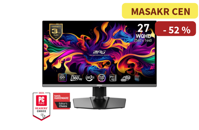 MSI MPG 271QRX QD-OLED - 27 999 Kč