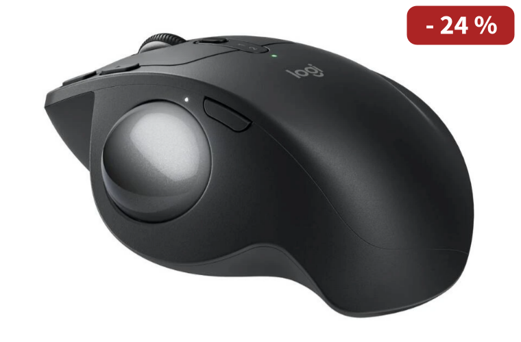 Bezdrátová myš Logitech MX Ergo S - Černá - 2 499 Kč