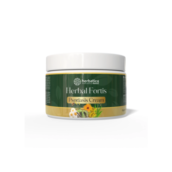 Herbal Fortis Psoriasis Cream – regeneráló krém pikkelysömörre hajlamos bőrre – 200 ml - Herbatica - 17 380 Ft