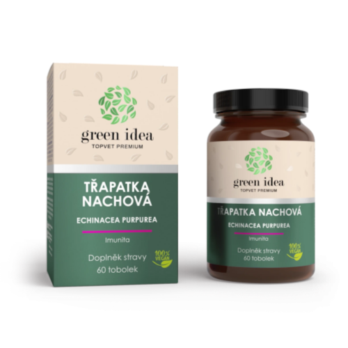 Echinacea gyógynövény kivonat - kapszula 60 db - Green idea - 4 900 Ft
