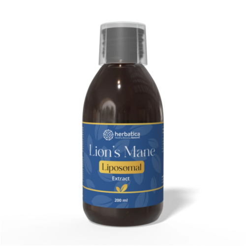 Lipozómás Lion’s Mane kivonat – 200 ml – Herbatica - 9 890 Ft