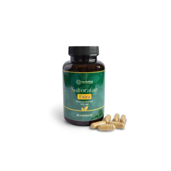 Sulforafán EXTRA – brokkolikivonat 500 mg, 60 kapszula – Herbatica - 11 540 Ft