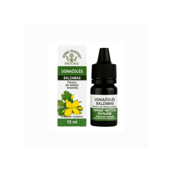 Hegyi vérehulló fecskefű – kozmetikai készítmény szemölcsökre – 15 ml – Herbal Traditions - 4 540 Ft