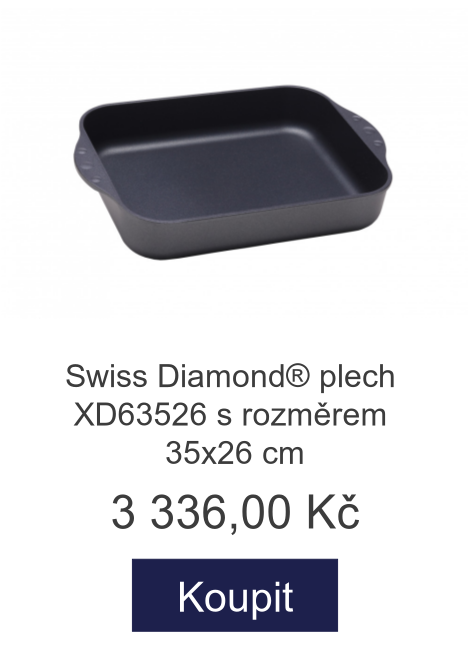 Swiss Diamond® plech XD63526 s rozměrem 35x26 cm - 3 336 Kč