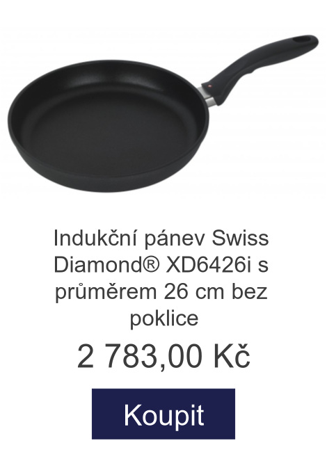 Indukční pánev Swiss Diamond® XD6426i s průměrem 26 cm bez poklice - 2 783 Kč