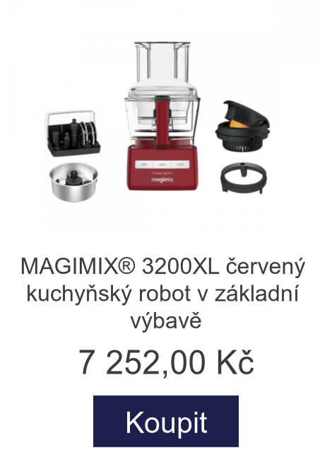 MAGIMIX® 3200XL červený kuchyňský robot v základní výbavě - 7 252 Kč