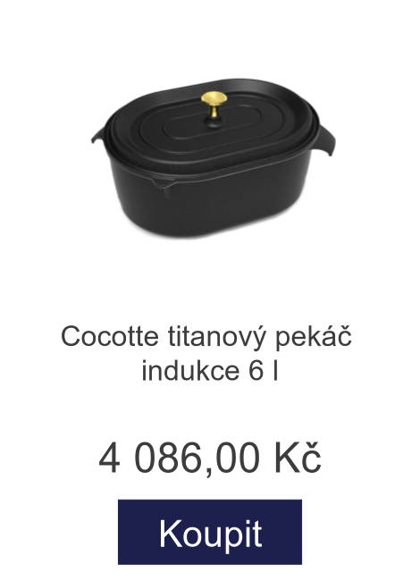 Cocotte titanový pekáč indukce 6 l - 4 086 Kč