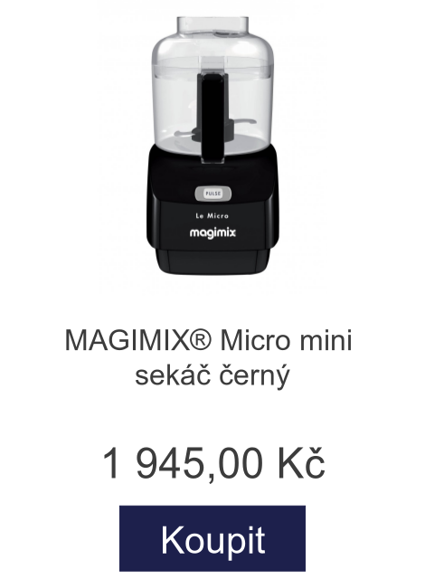 MAGIMIX® Micro mini sekáč černý - 1 945 Kč