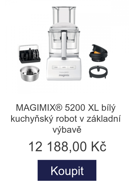 MAGIMIX® 5200 XL bílý kuchyňský robot v základní výbavě - 12 188 Kč