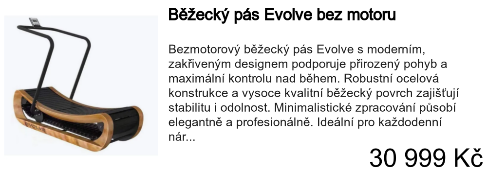 Běžecký pás Evolve