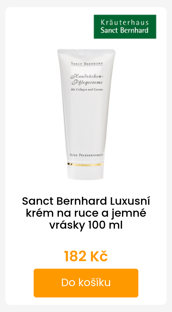 Sanct Bernhard Luxusní krém na ruce a jemné vrásky 100 ml - 182 Kč
