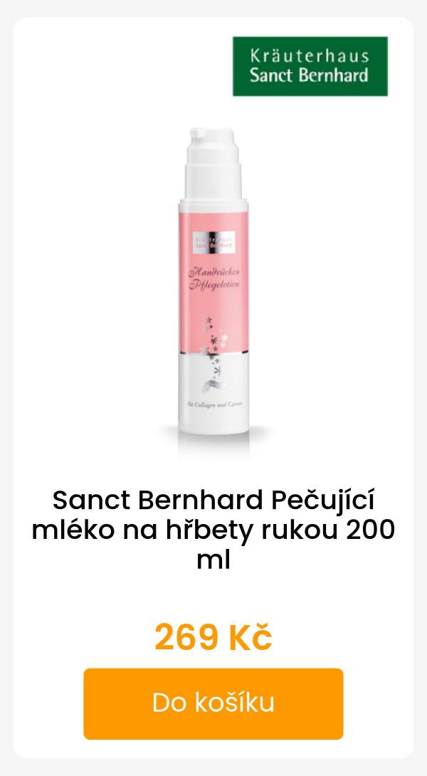 Sanct Bernhard Pečující mléko na hřbety rukou 200 ml - 269 Kč