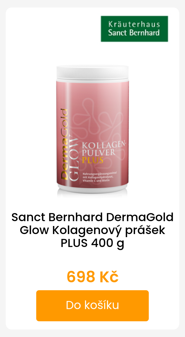 Sanct Bernhard DermaGold Glow Kolagenový prášek PLUS 400 g - 698 Kč