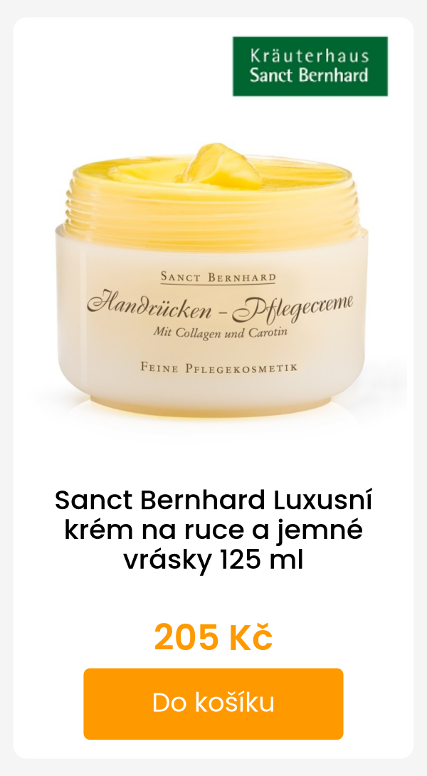 Sanct Bernhard Luxusní krém na ruce a jemné vrásky 125 ml - 205 Kč