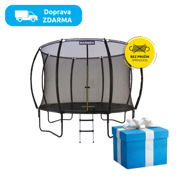 Trampolína Marimex Comfort 366 cm + ochranná síť + schůdky ZDARMA - 8 490 Kč