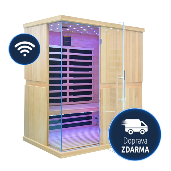 Infrasauna Marimex NOBLESSE 3001 XL s Wi-Fi - 40 990 Kč