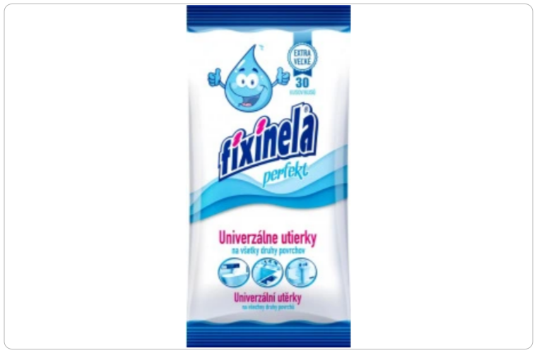 Fixinela Perfekt pro univerzální utěrky, 30 ks - 46 Kč