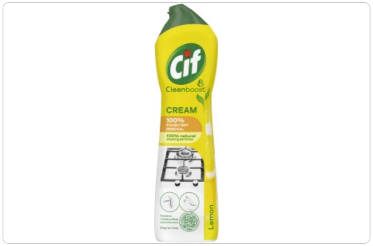 Cif krém Lemon tekutý písek, 500 ml - 45 Kč