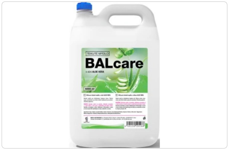 Balcare Aloe vera tekuté mýdlo 5 l - 116 Kč