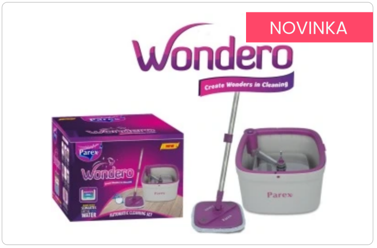 Parex Wondero Automatic mop na podlahu úklidový set - 890 Kč