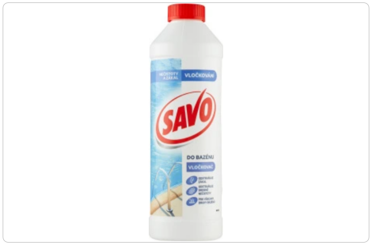 Savo bazén vločkovač odstraňující nečistoty a zákal, 900 g - 111 Kč
