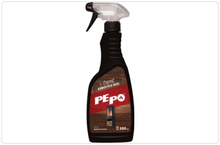PE-PO čistič krbových skel, 500 ml - 83 Kč