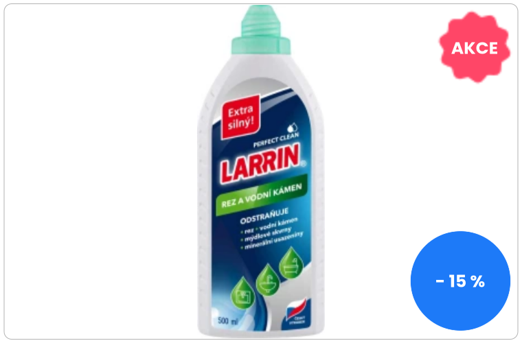 Larrin čistič na rez a vodní kámen, 500 ml - 80 Kč