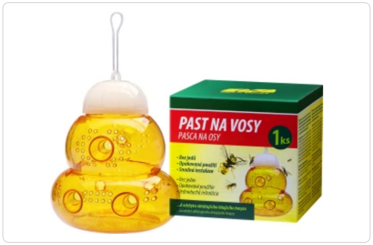 PAPÍRNA MOUDRÝ Past na vosy závěsná nádobka - 68 Kč