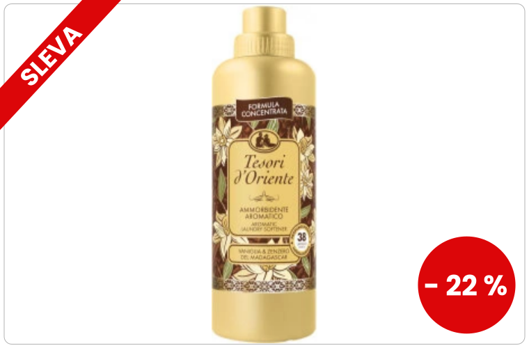 Tesori d’Oriente aviváž Vanilka,38 dávek,760 ml - 90 Kč
