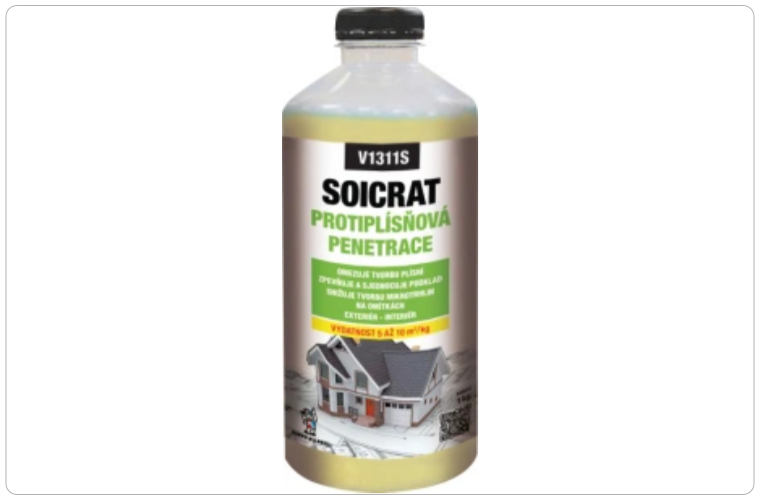 SOICRAT protiplísňová penetrace V1311S, 1 kg - 80 Kč