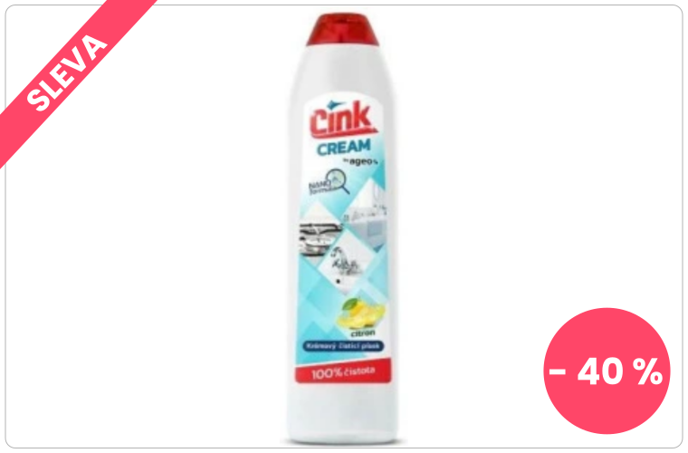 Cink Cream Citron krémový čisticí písek 500 g - 50 Kč