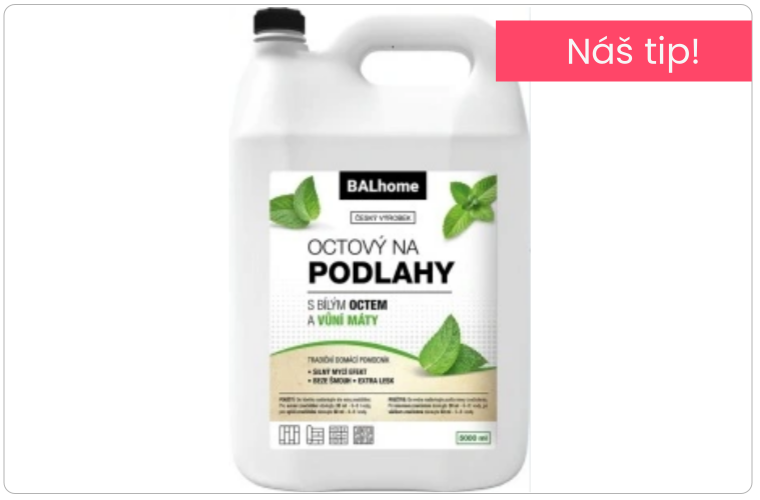 Balhome octový čistič na podlahy s vůní máty 5 L - 230 Kč