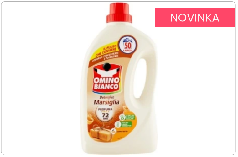 Omino Bianco Marseille prací gel s marseillským mýdlem na vlnu a hedvábí 2 l, 50 dávek - 158 Kč